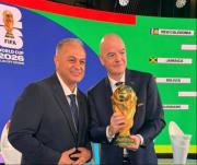 Costa representó a Bolivia en el sorteo del repechaje