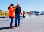 Jimena López deja Puerto Quequén con un detallado balance de gestión