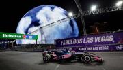 Franco Colapinto mejoró y fue 16° en una FP2 de la Fórmula 1 en Las Vegas que cerró drásticamente