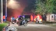 Vecinos incendiaron la casa del acusado de matar a una nena de siete años en Tucumán