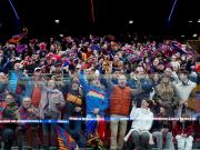 El Camp Nou reabrió sus puertas y los hinchas del Barcelona pidieron por Lionel Messi: ovación para el rosarino en el minuto 10