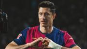 Robert Lewandowski marca el primer gol en el regreso del Barcelona al Camp Nou
