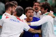 Italia se corona tricampeón de la Copa Davis tras vencer a España