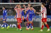 Atlético de Madrid gana 1-0 en la recta final en su visita al Getafe