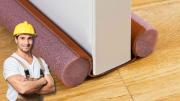 Con un truco casero: cómo fabricar un protector de goma para la puerta