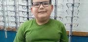 Le devolvieron la alegría a Cristhofer Mathias con sus nuevos lentes formulados: ¡Los buenos siempre seremos más!