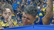 El emotivo reencuentro de Ulises Ortegoza con un fanático de Boca con el que jugaba al baby