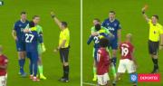 Ridícula expulsión en Premier League: jugador del Everton vio la roja por agresión a compañero