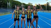 Con la presencia de Emiliano Lasa y Déborah Rodríguez, Peñarol ganó la primera Copa Nacional de Clubes de Atletismo