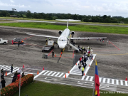 Reaperturan el aeropuerto de El Vigía en Mérida con la llegada de el primer vuelo Comercial