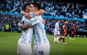 En un dinámico partido, Racing venció a River y lo eliminó del Clausura de la Liga Profesional