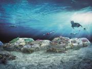 Embotellamiento bajo el mar: así es la nueva obra de Erlich que se transformará con miles de corales