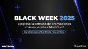 Black Week 2025: ¡Regresó la semana de promociones más esperada a MultiMax del domingo 23 al 30 de noviembre!