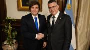 Javier Milei recibió al canciller de Israel en Casa Rosada para profundizar la relación bilateral