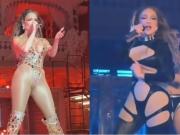 Algunos aplauden y otros critican la vestimenta que usó Jennifer López en un recital