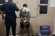 Ingresó a una casa tras violentar la puerta y fue sorprendido por la Policía