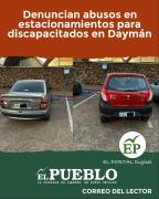 Denuncian abusos en estacionamientos para discapacitados en Daymán