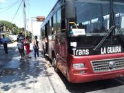 La gente pide que salgan los buses rojos