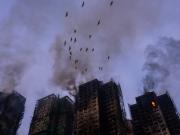 Incendio en Hong Kong, uno de los peores del siglo y provocado por una grave negligencia: hay tres detenidos