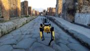 Un robot guiado por inteligencia artificial ayuda a reconstruir frescos de Pompeya
