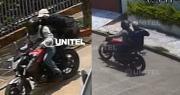 Atracadores en moto arrebatan bolso con cerca de Bs 1 millón a un hombre en Santa Cruz