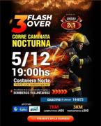 Tercera edición de la “Flash Over” /Convoca a la comunidad a apoyar a los Bomberos Voluntarios