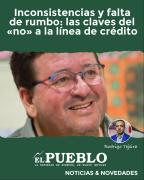 FRENTE AMPLIO RECHAZA LÍNEA DE CRÉDITO PROPUESTA POR ALBISU