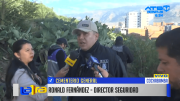 Operativo en la Coronilla desaloja a personas en situación de calle por problemas de inseguridad