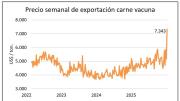Mercado ganadero tonificado con precio de exportación récord para la carne vacuna