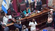 Qué dijo Victoria Villarruel tras la jura de los senadores y el cruce con Patricia Bullrich