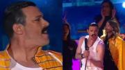 Así fue la presentación de Julian Elfenbein como Freddie Mercury en la Teletón 2025