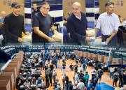 Elecciones en Gimnasia: los cuatro candidatos a presidente ya emitieron su voto