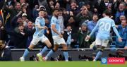 Premier League: Manchester City sufrió para vencer a Leeds y seguir a la caza del líder Arsenal