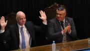 Fuerte banca de Gianni Infantino a Chiqui Tapia en medio de la disputa de AFA con el Gobierno