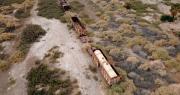 Lugares abandonados: los vagones en San Martín, de las bodegas al “cementerio”