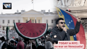 (VIDEO) Protestas en Nueva York condenan agresión de EEUU contra Venezuela