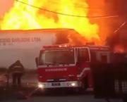 Incendio en una central eléctrica de Bariloche: fue extinguido