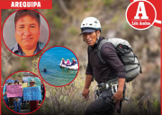 AREQUIPA: Eloy Cacya se une a la búsqueda de Félix Santos Choque en Aguada Blanca