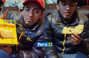 Influencer boliviano quedó sorprendido al probar panetón peruano y lo compara con el de su país