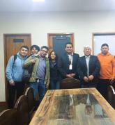 Diputado Grimaldis impulsa gestiones para mejorar la salud en Santa Cruz