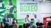 San Isidro reinauguró su Escuela de Boxeo y homenajeó a la Locomotora Oliveras
