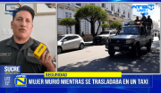 Mujer de 76 años fallece dentro de un taxi en Sucre