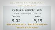 BCB actualiza el valor referencial del dólar