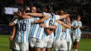 Con Solana Pereyra firme bajo los tres palos, Argentina aplastó 8-0 a Bolivia