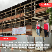 Alcalde realiza inspección del centro de salud del barrio Virgen de Fátima