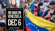 (VIDEO) Convocan protesta en EEUU contra la guerra en Venezuela