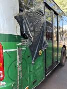 Buses eléctricos costosos, ahora en ruinas: concejal denuncia deterioro en CDE