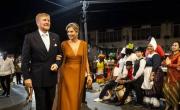 Histórico: el pedido de perdón del rey Guillermo y Máxima Zorreguieta en su visita a Surinam