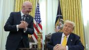 FIFA y Gianni Infantino estrechan su vínculo con Donald Trump