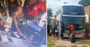 Video confirma que hinchas del Flamengo aprehendidos cometieron diferentes robos a su paso por Santa Cruz